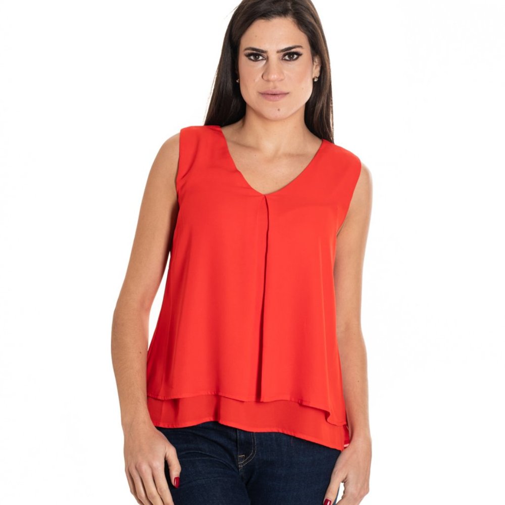 VECCELI Italy Women's Milano Super Luxe Fabulous Tank Top